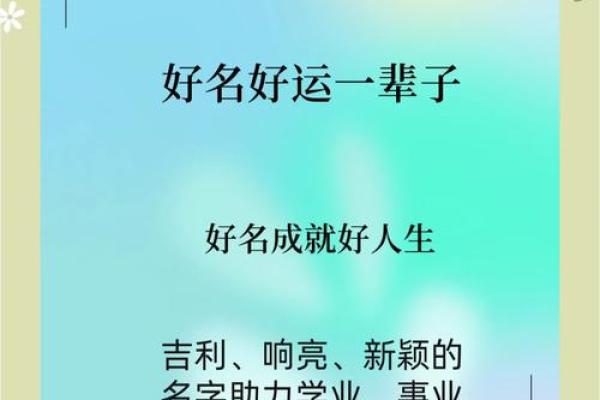 名字五行解析：从名字看你的命运与人生
