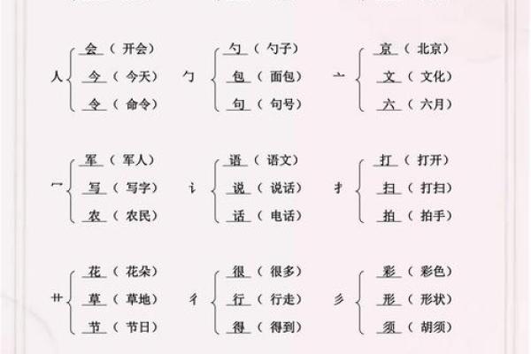 借助“命”字的魅力，探索与之相关的偏旁组词之美