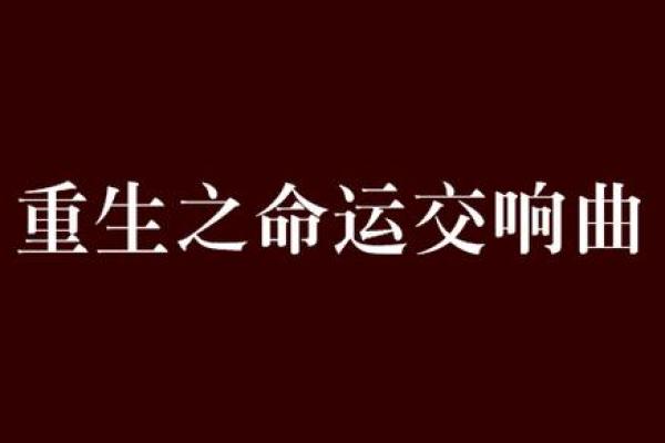 命运的交响乐：探寻以“命”为起点的美丽词语