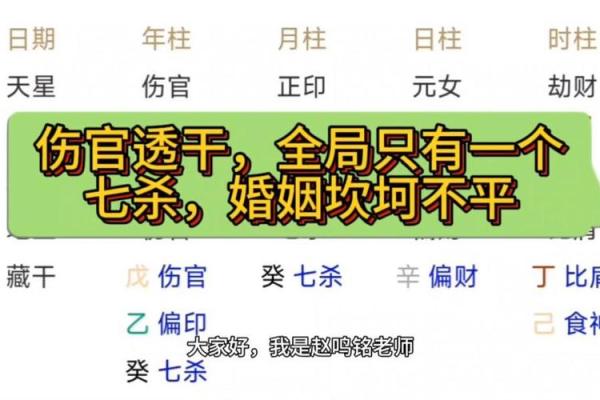女命伤官年柱的隐秘影响与克制之道