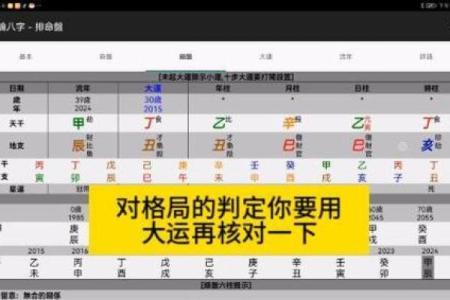 命局解析：如何选择适合自己的人生大运