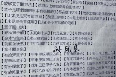 探秘命犯童子的真相与影响：人生中不可忽视的命运象征