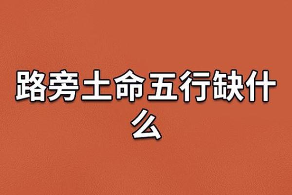 路旁土命的人应该养什么才能旺自己？