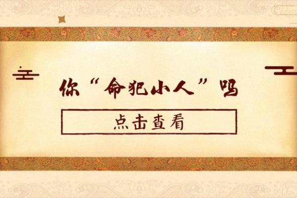 如何识别命里犯小人的命格与应对之策