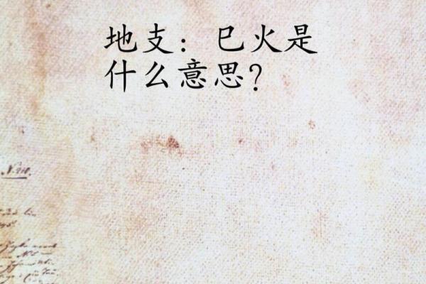 论“地支一巳命”的多重含义与人生启示