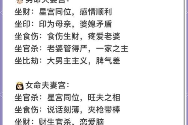 女命坤造十神解析：揭开命理学的神秘面纱