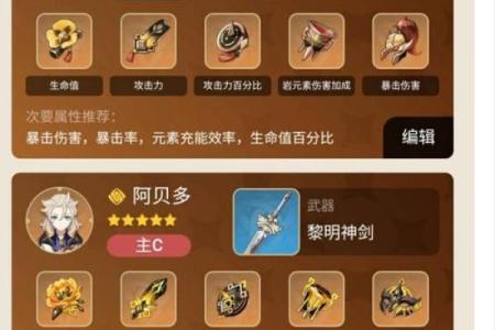 六命北斗:最佳圣遗物搭配指南及其效果解析