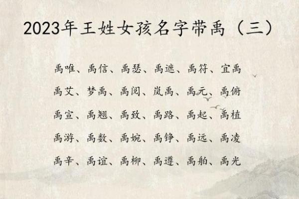 女孩土命王姓名字选择：寓意与命理的完美结合