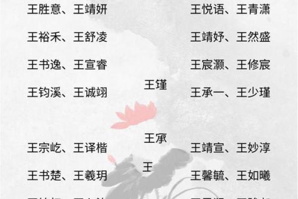女孩土命王姓名字选择：寓意与命理的完美结合