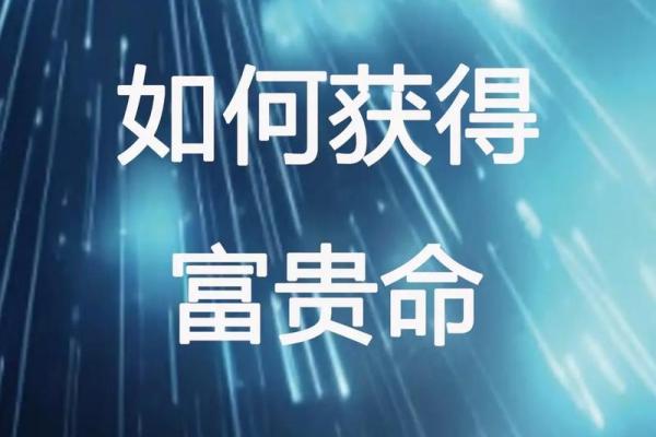 没有富贵命，人生的意义与追寻