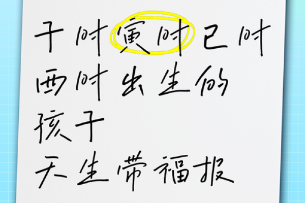 96年寅时出生的人：命运与人生的深度解析
