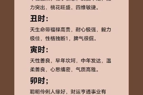 96年寅时出生的人：命运与人生的深度解析