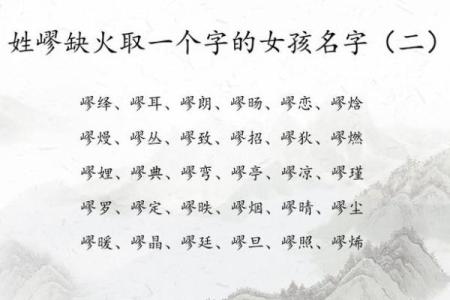 命里缺火，如何为孩子取个火元素的好名字？