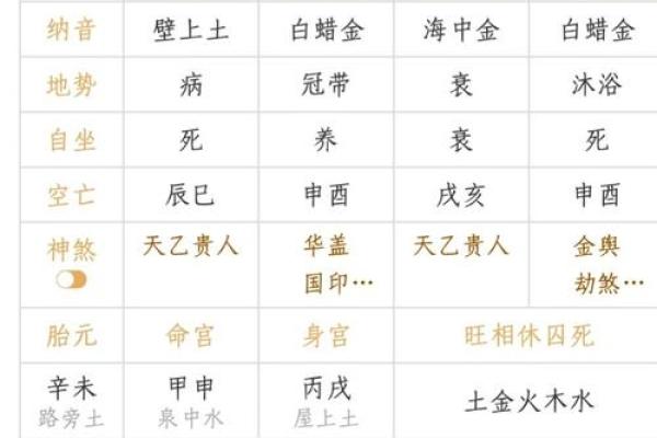 免费查命格，了解你的五行属性与命运轨迹！