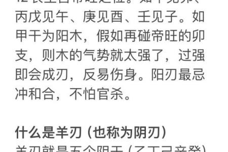 女命有羊刃,生命中不可忽视的独特特征与影响