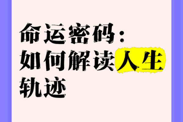 探索命运的秘密：命理与人生的深刻联系