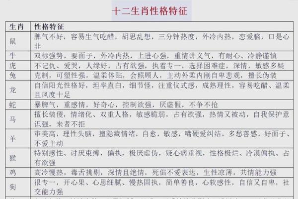 命里无时生肖解析：生肖与命理的奥秘与启示