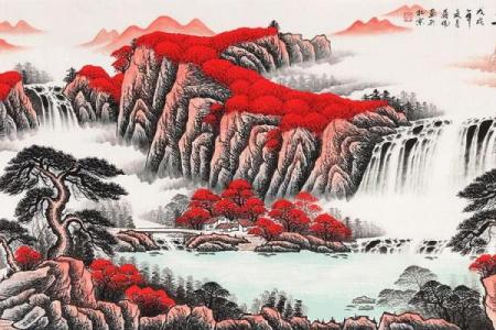 客厅火命人适合挂什么画？点燃家居风水的艺术选择！
