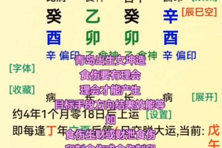 深入解析女命八字中的食伤格及其生活影响