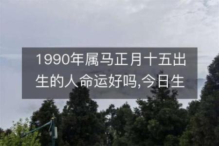 探索1990年出生的人的命运与性格特征