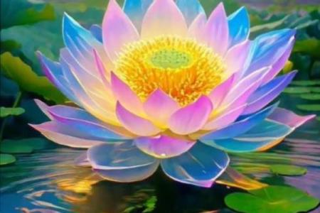 君主命莲:晨曦中的生命之花,绽放智慧与力量