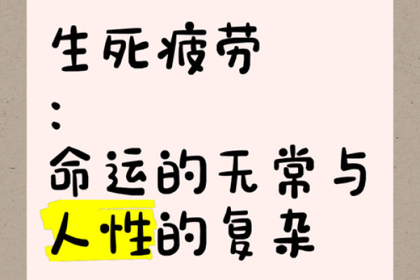 “命”字背后的深意：人生命运的无常与探索