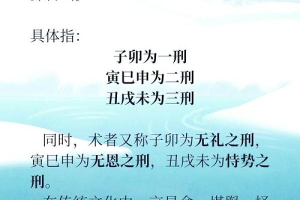 命局三刑解析：喜忌与幸福的关键