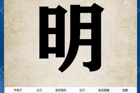 探索“明”字的五行命理：光明与智慧的象征之旅
