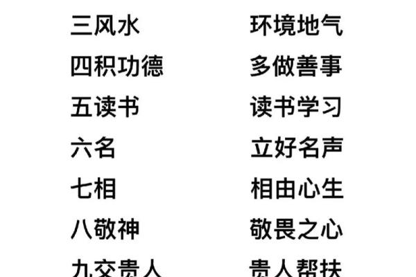 探究九条六命的深层含义与人生智慧