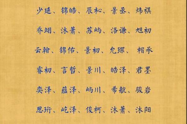 为男孩命里缺木量身定制的优雅名字推荐