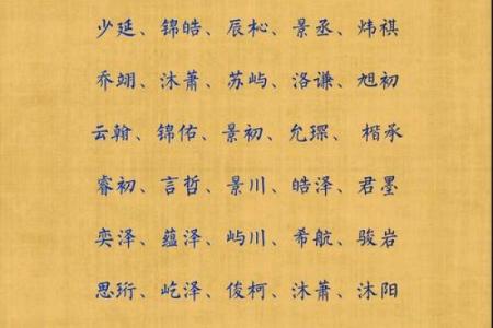 为男孩命里缺木量身定制的优雅名字推荐