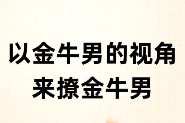揭秘男生金牛命：稳重与执着的星座之旅