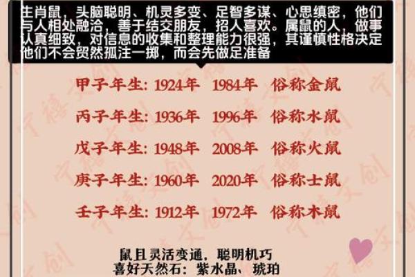 2024年生肖鼠：探索2020年属鼠人的命运与未来展望