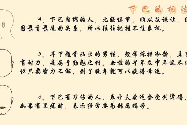 探秘女性面相：下巴尖与命运的微妙关系