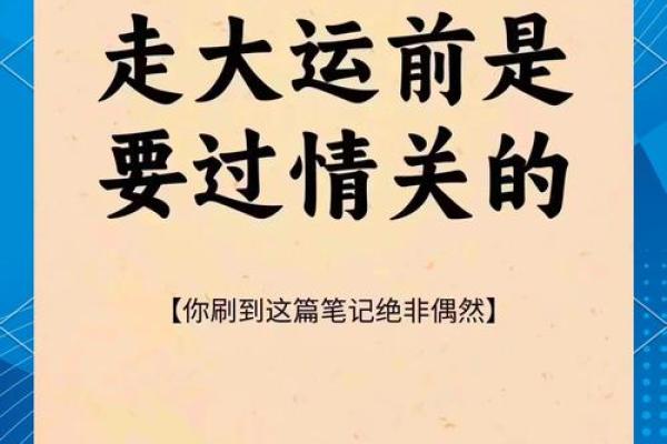 命盘大运解析：揭示人生旅程的奥秘与智慧