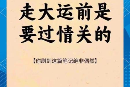 命盘大运解析：揭示人生旅程的奥秘与智慧