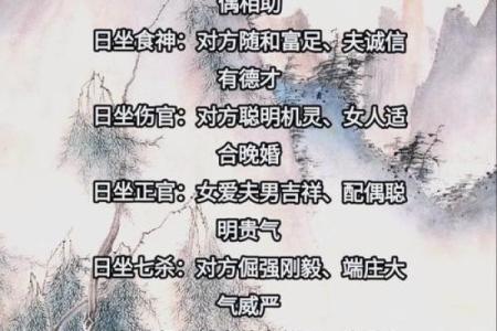 从日支看男命中的食神与妻子性格特征分析