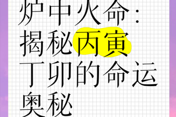 丙火命主：焕发激情的生命之火与人生哲學