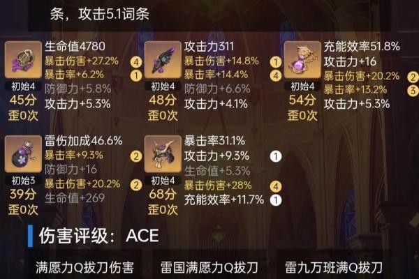 探索雷电将军的命星：她的力量与传承之谜