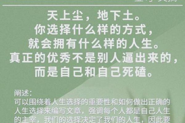 命里有金无斗，探寻人生的价值与选择