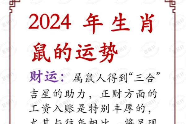 2024年是什么年？揭秘 属鼠之年命运解析和运势展望！