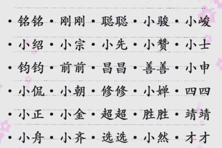 女孩五行为土命,如何取一个独特的小名?