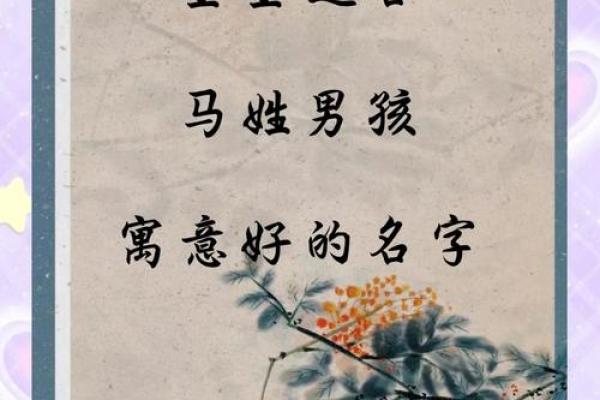 解析适合马姓土命之人的名字选择技巧与建议