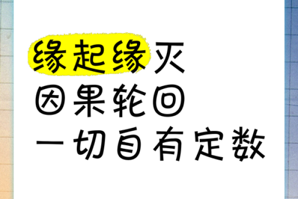 命也是缘，缘也是命——探讨生活中的种种因缘